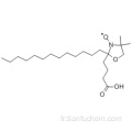 3-oxazolidinyloxy, 2- (3-carboxypropyl) -4,4-diméthyl-2-tridécyle CAS 29545-48-0